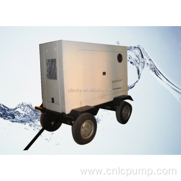 mobile trailer mounted self priming pump,marine sewage pump